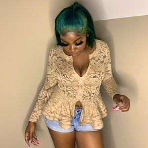 Lace Nude jacket